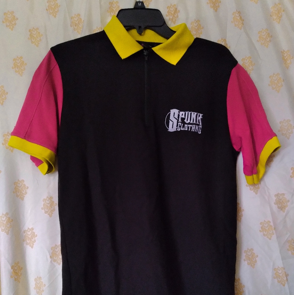 Colorblock Quarterzip Shirt